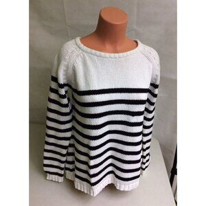 Gina Tricot Nautical Sweater Cotton Womens Medium